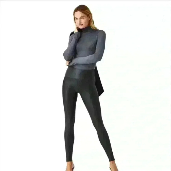 NWOT SPANX faux leather leggings - Picture 1 of 8